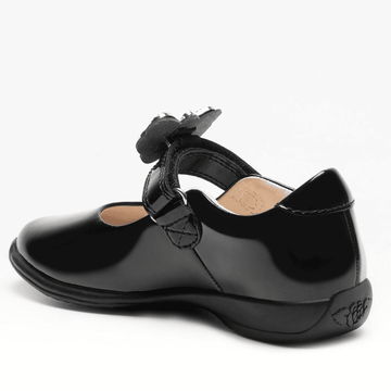 Junior Lelli Kelly Girls Luna School Shoes - Black Patent