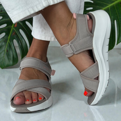 Womens Skechers 164078 Arch Fit 2.0 Sandal Sandals - Taupe