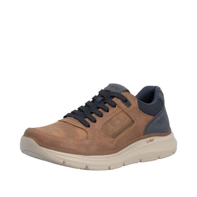 Mens Rieker B1801 Almond Casual Shoes - Almond