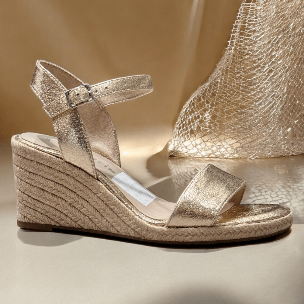 Womens Tamaris 28300 Wedge Espadrille Sandals