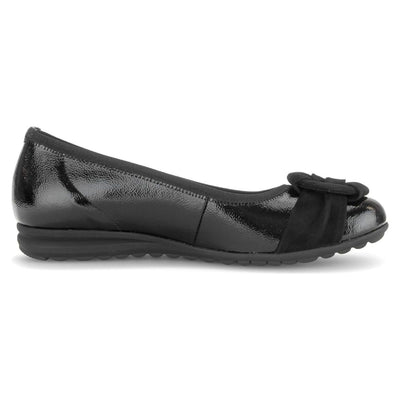 Womens Gabor 3012 Ballerinas - Black