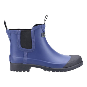 Womens Cotswold Blenheim Ankle Wellingtons - Navy