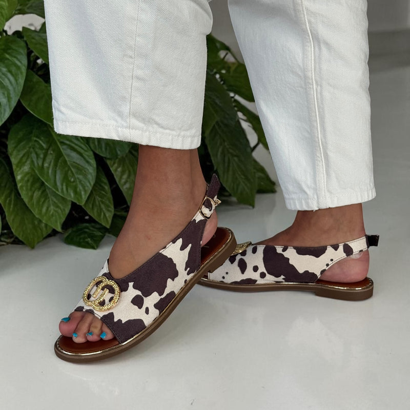 Womens Una Healy BLANK SPACE Sandals - Pasture