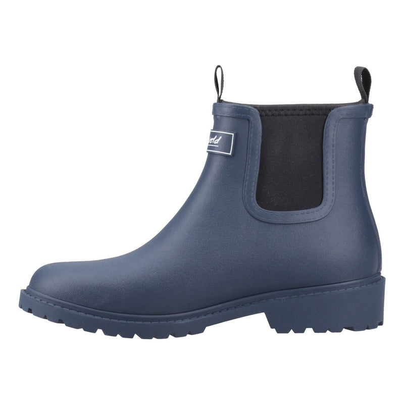 Womens Cotswold Barton Navy Wellingtons - Navy