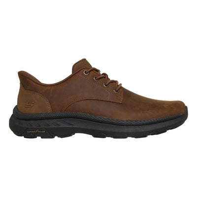 Mens Skechers Pollard - Colt Slip-Ins Casual Shoes - Dark Brown
