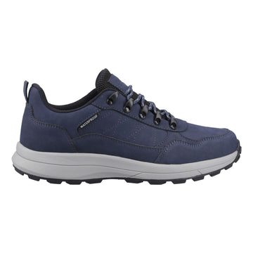 Mens Cotswold Elmfield Nubuck Navy Trainers - Navy