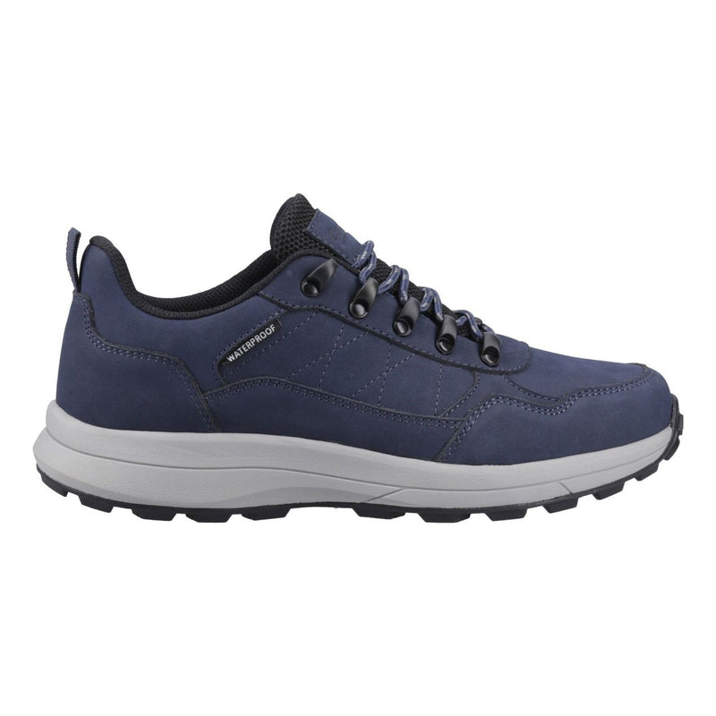 Mens Cotswold Elmfield Nubuck Navy Trainers - Navy