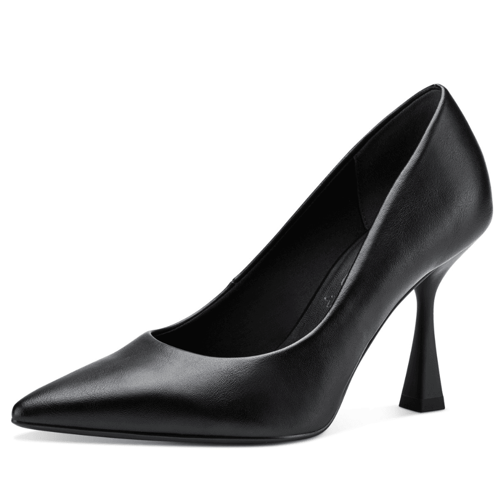 Womens Tamaris Ladies Candy Matte Flared Heels