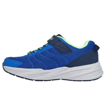 Boys Skechers Microspec Tread Trainers - Blue