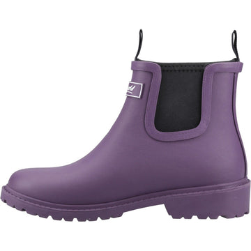 Womens Cotswold Barton Wellingtons - Purple