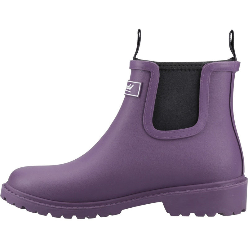 Womens Cotswold Barton Wellingtons - Purple