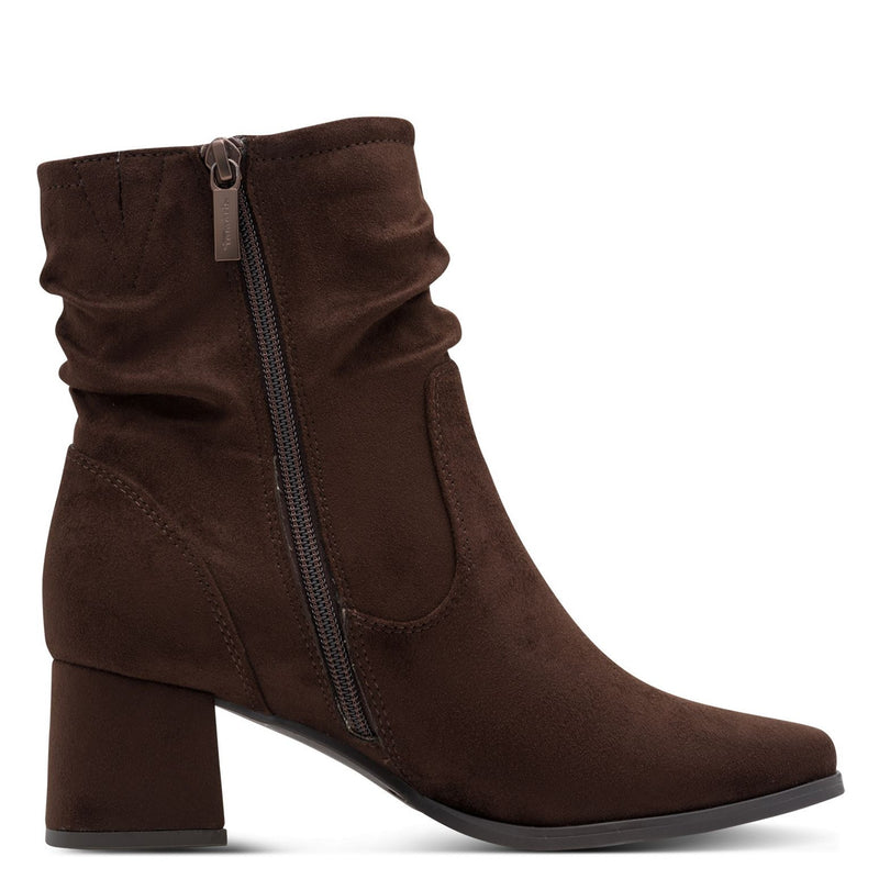 Womens Tamaris 85301 Ankle Boots - Mocca