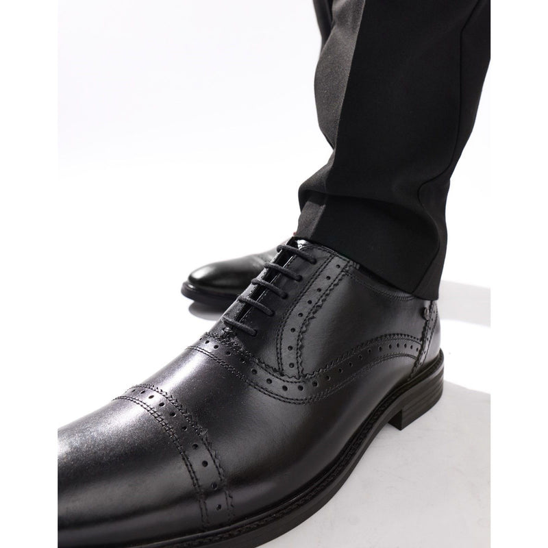 Mens Base London Ascot Formal Lace-up Shoes - Black