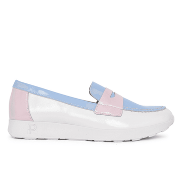 Womens Pitillos 10420 Wedge Loafers - Glacial