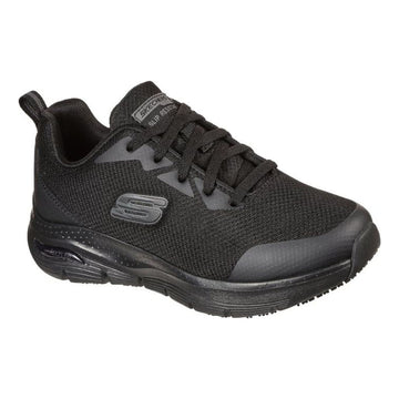 Womens Skechers 108019EC Arch Fit SR Black Trainers - Black
