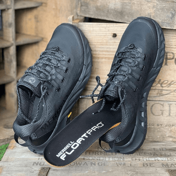 Merrell Mens Agility Peak 4 Trail Running Shoes - Black