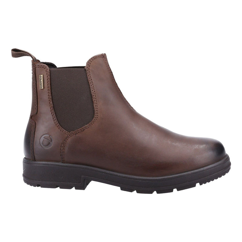 Mens Cotswold Farmington Brown Dealer Boots - Brown