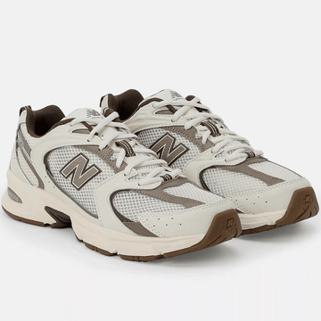 Womens New Balance 530 Trainers in Beige and Brown - Beige and Brown