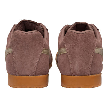 Womens Gola Harrier Mirror Trainers - Pink