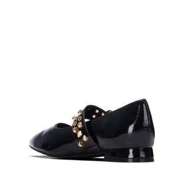 Womens Xti 146418 Flat Shoes - Black
