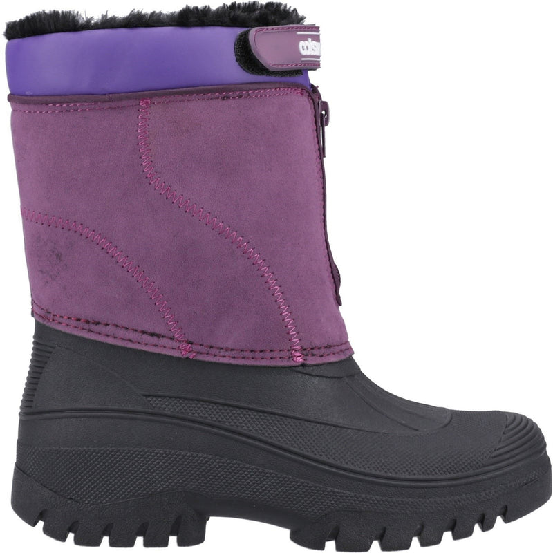 Womens Cotswold Venture Waterproof Winter Boots - Purple