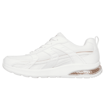 Womens Skechers Bobs Vision Air Tiered Trainers - White