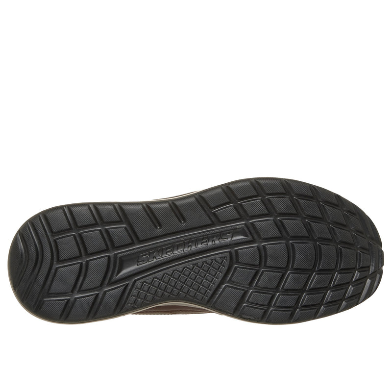 Mens Skechers 211234 Casual Slip-In Sterling Shoe - Chocolate