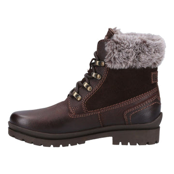 Womens Cotswold Evenlode Brown Ankle Boots - Brown