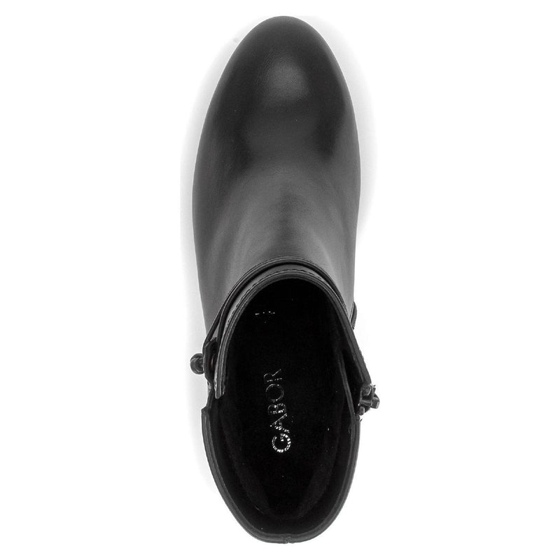 Womens Gabor 8029 Ankle Boots - Black