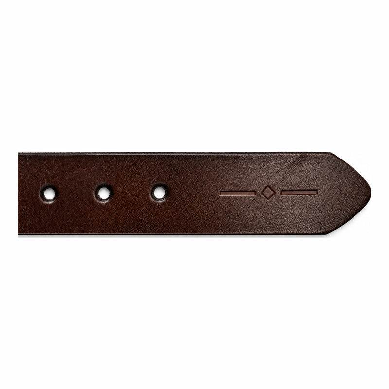 Mens Harrison B1 Leather Belts - Brown