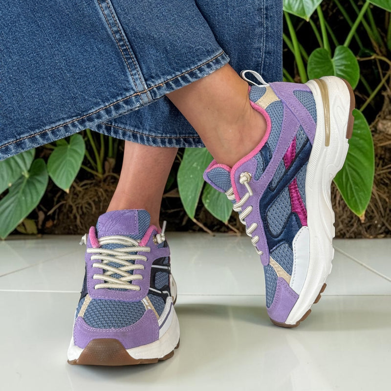 Womens Lloyd & Pryce Maroda Trainers - Wisteria