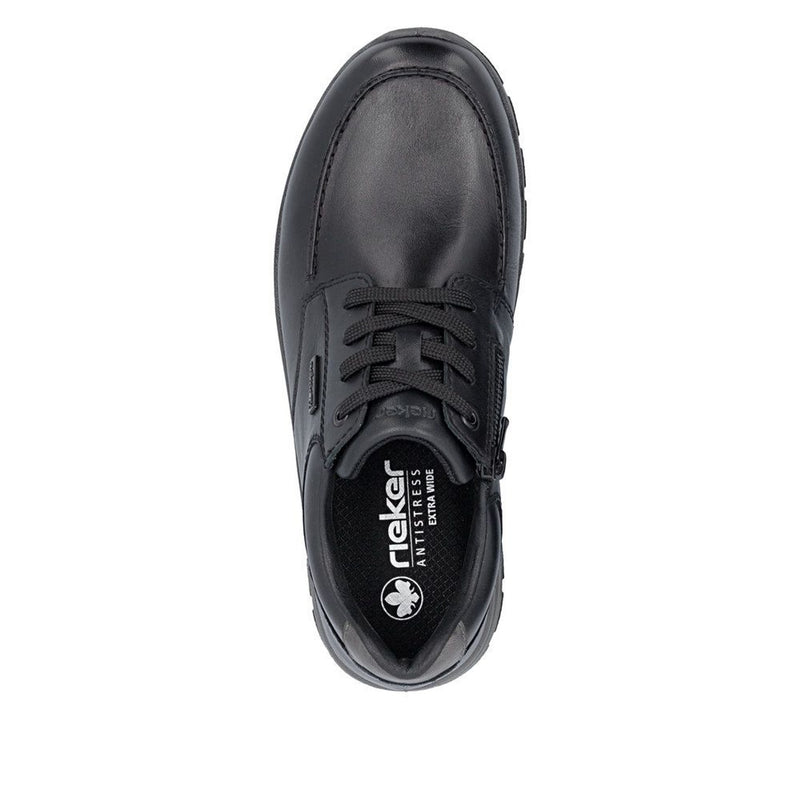 Mens Rieker 03607 Casual Lace-up Shoe - Black