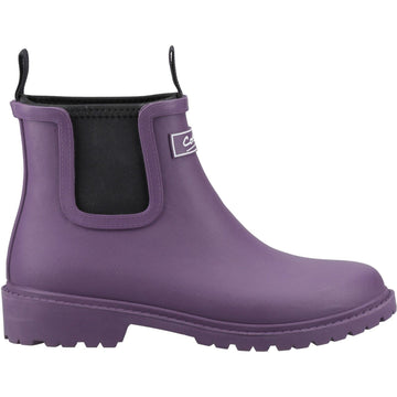 Womens Cotswold Barton Wellingtons - Purple