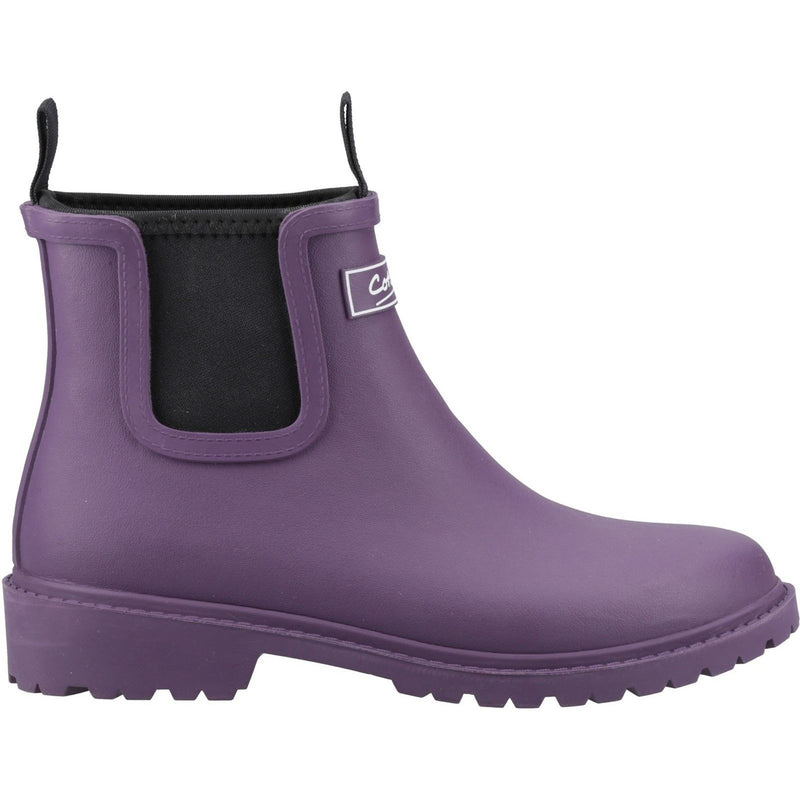 Womens Cotswold Barton Wellingtons - Purple