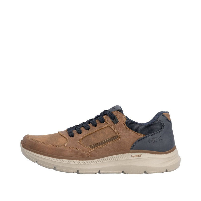 Mens Rieker B1801 Almond Casual Shoes - Almond