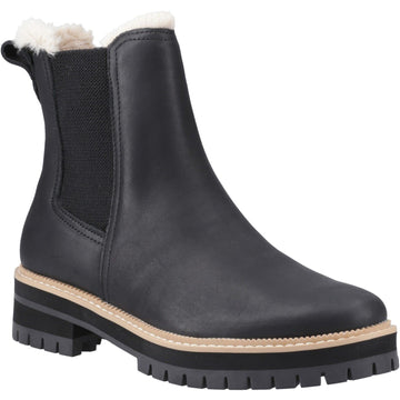 Womens Toms Bennet Ankle Boots - Black