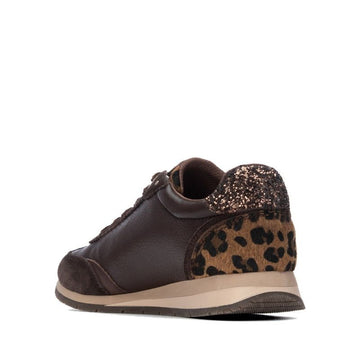 Womens Carmela 164234 Brown Trainers - Brown