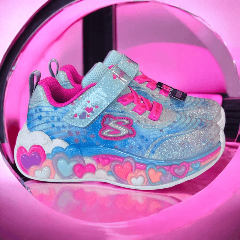 Skechers Infants S Lights Eternal Heart Lights - Blue Multi