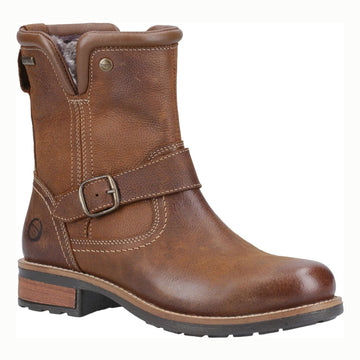 Womens Cotswold Kinsham Ankle Boots - Tan