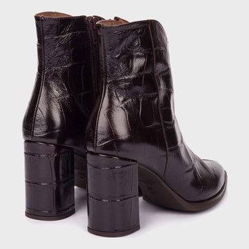 Womens Wonders 5444 Ankle Boots - Brown