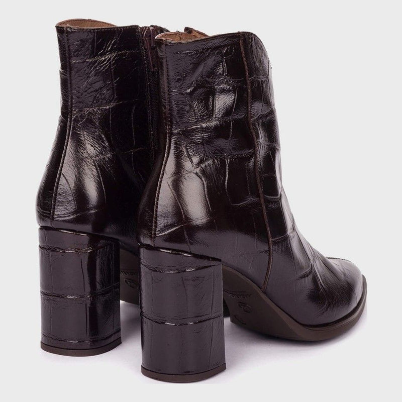 Womens Wonders 5444 Ankle Boots - Brown