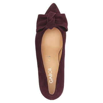 Womens Gabor 3014 Court Shoes - Mulberry
