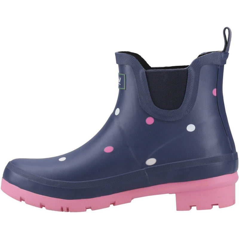 Womens Cotswold Clarence Ankle Spot Wellingtons - Spot