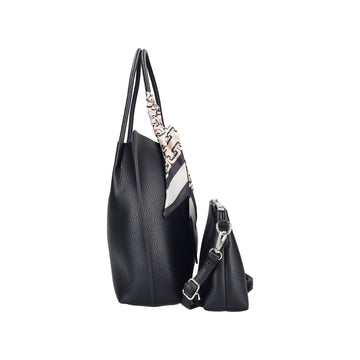 Womens Rieker H1399 Shoulder Bag - Black