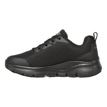 Womens Skechers 108019EC Arch Fit SR Black Trainers - Black