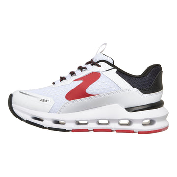 Junior Boys Skechers 404203L Glide-Step Plus White Trainers - White
