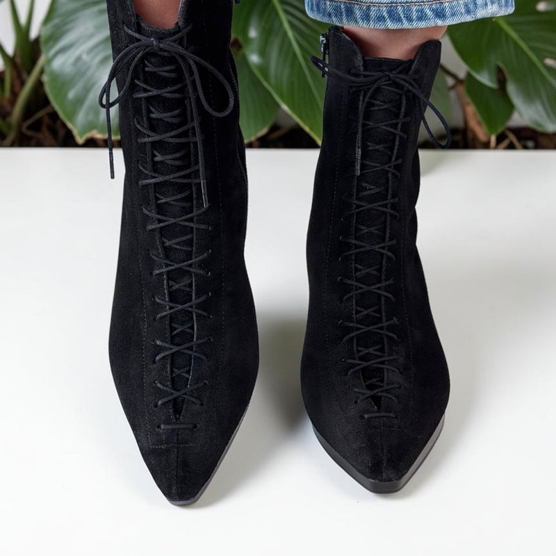 Womens Hispanitas 265227 Bangkok Ankle Boots - Black