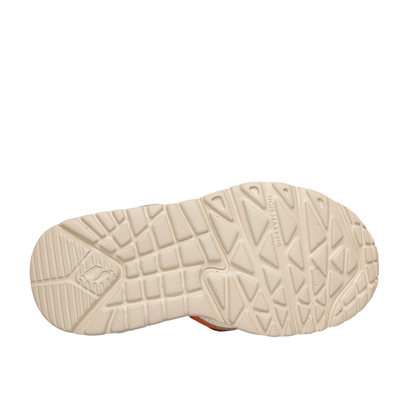 Boys Skechers 403640N Light Grey Uno Lite Trainers - Infant - Light Grey