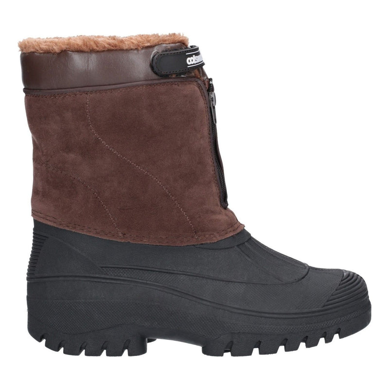 Mens Cotswold Venture Waterproof Winter Boots - Brown