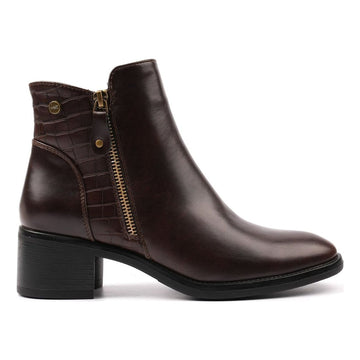 Womens Lunar Hayley Ankle Boots - Brown